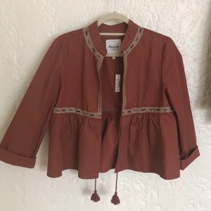 Sz. M Madewell Cropped Jacket